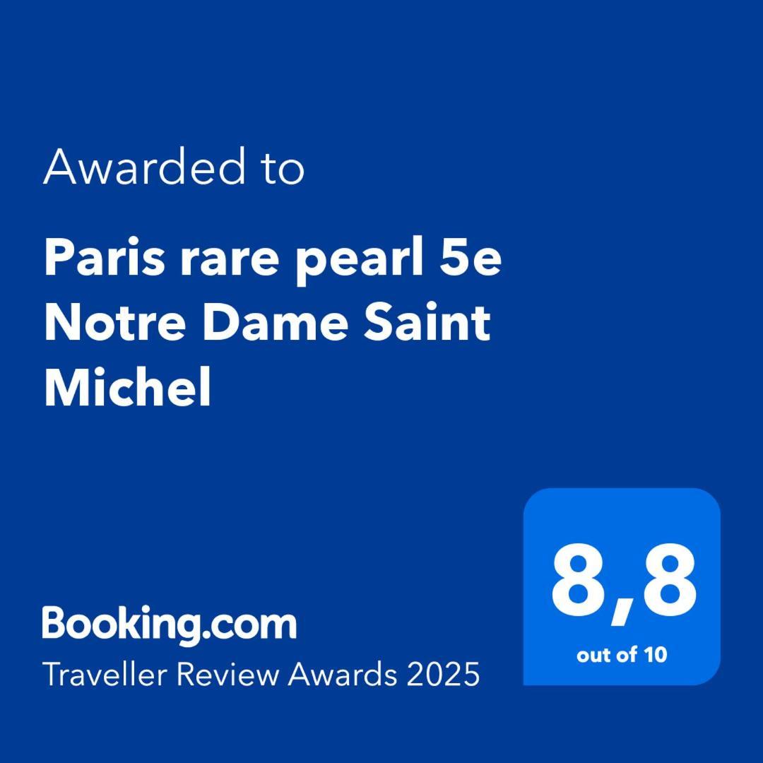דירות Paris Rare Pearl 5E Notre Dame Saint Michel מראה חיצוני תמונה